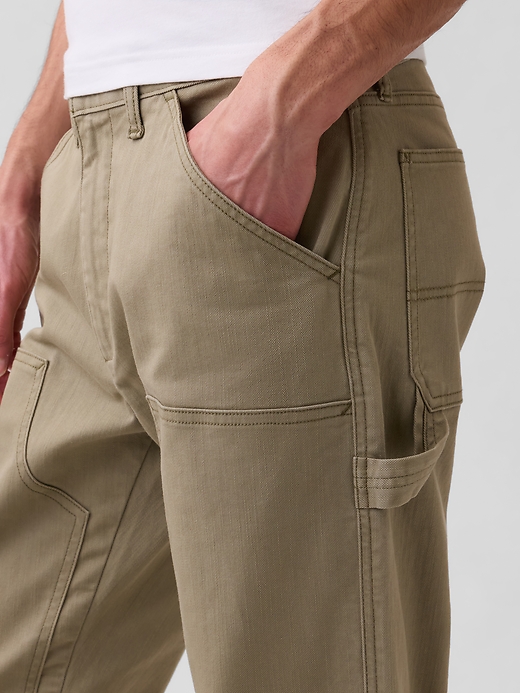 Image number 5 showing, Distressed Straight Carpenter Jeans