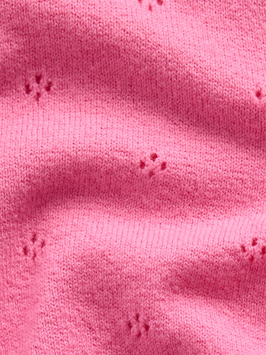 Image number 4 showing, CashSoft Pointelle Cardigan