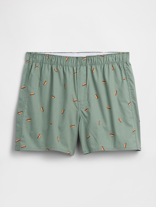 L'image numéro 1 présente Caleçon boxeur, entrejambe de 10 cm