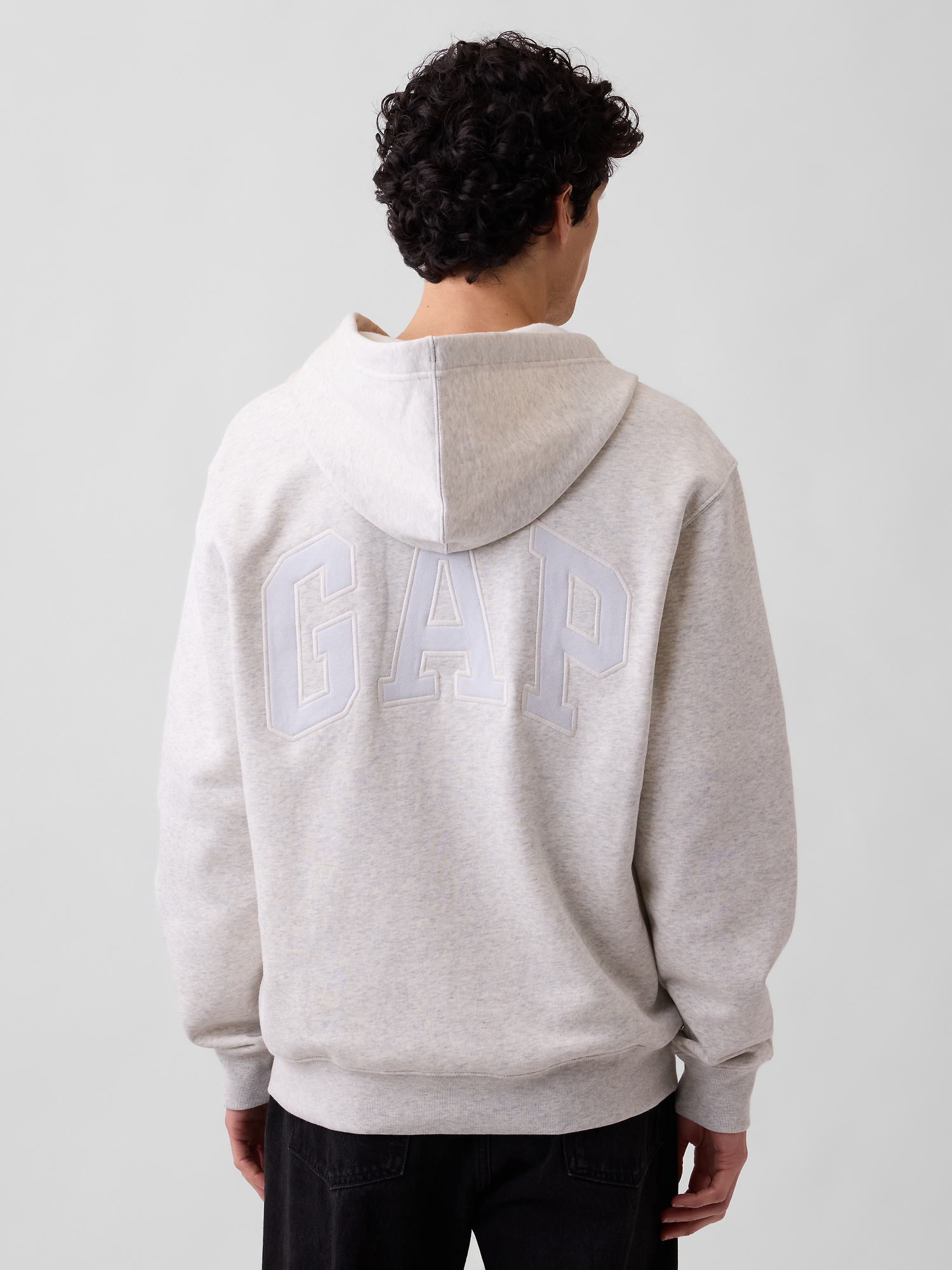 Adult Relaxed Gap Logo Zip Hoodie | Gap Factory