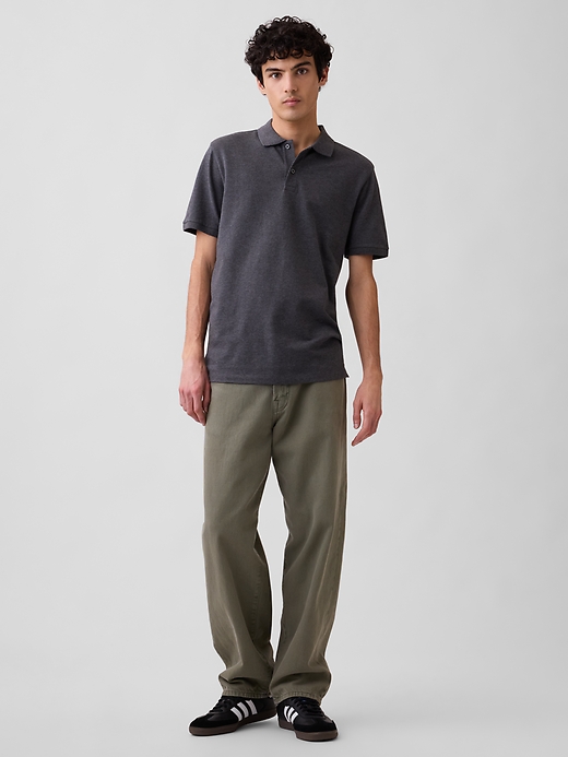 Image number 3 showing, Stretch Pique Polo Shirt