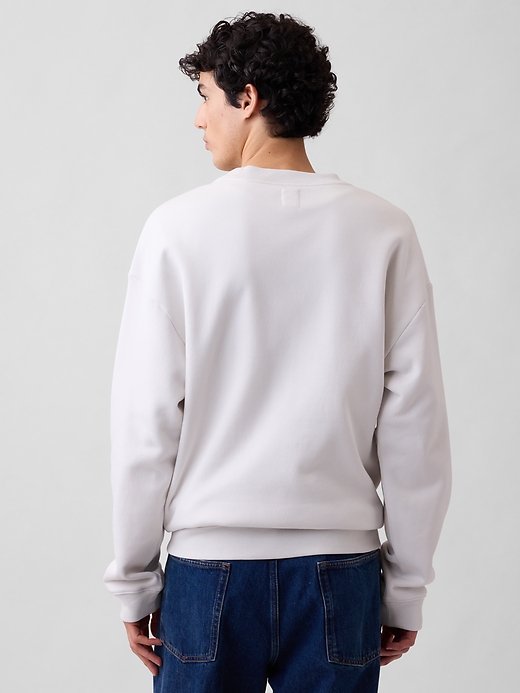 Image number 2 showing, Adult Relaxed Gap Logo Sweatshirt