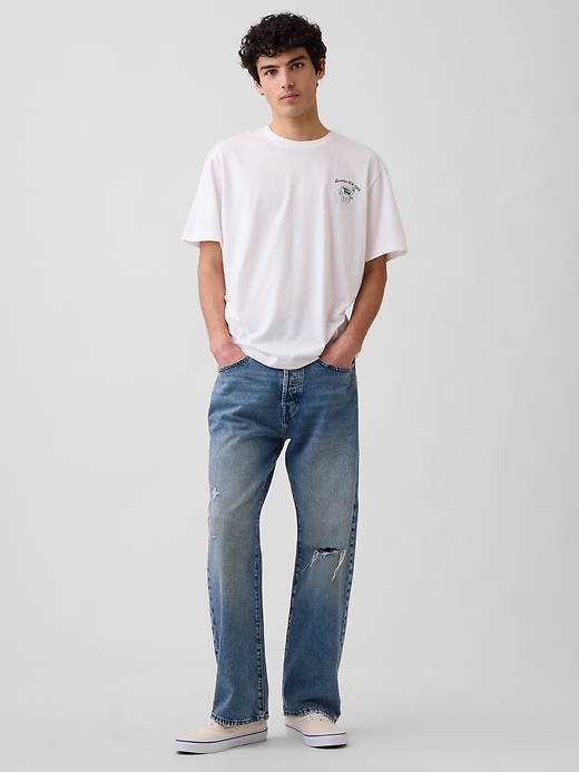 Image number 3 showing, Everyday Soft Relaxed Graphic T-Shirt