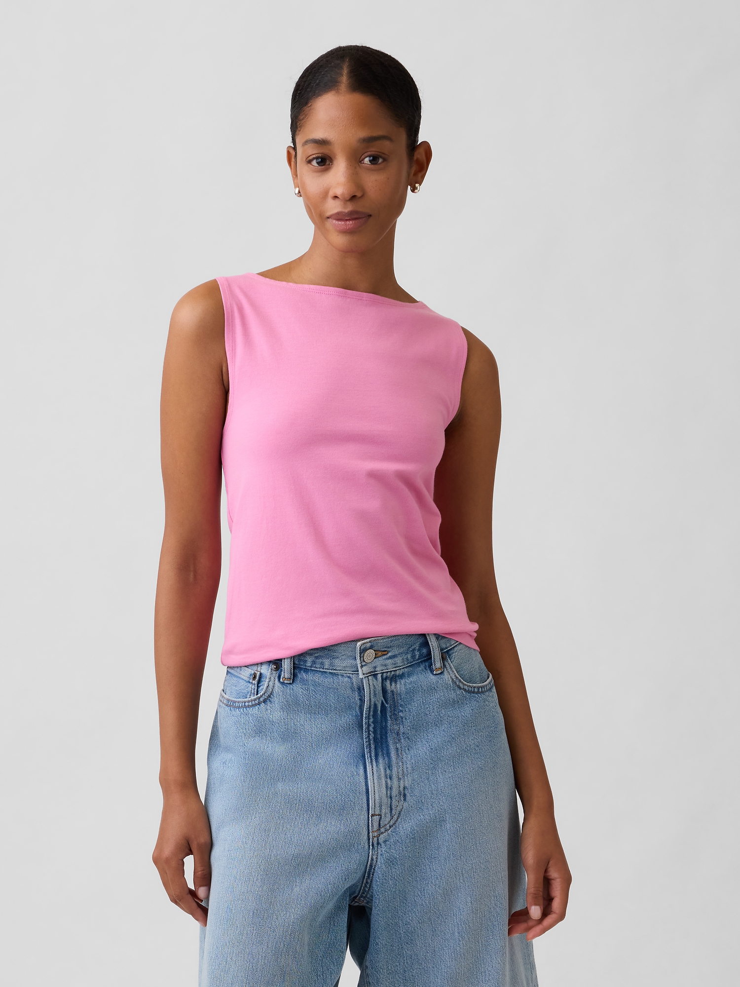 トップス boat neck tanktop Boatneck Tank Top | Gap Factory