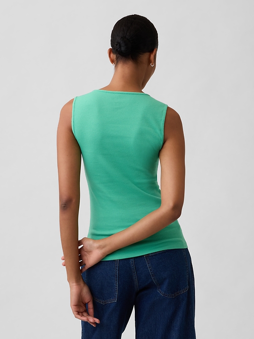 Image number 2 showing, Gap Logo Ribbed Tank Top