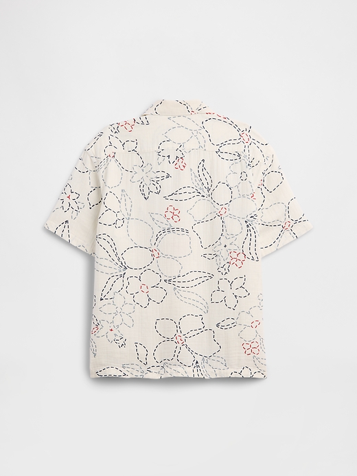 Image number 2 showing, Kids Textured Vacay Shirt