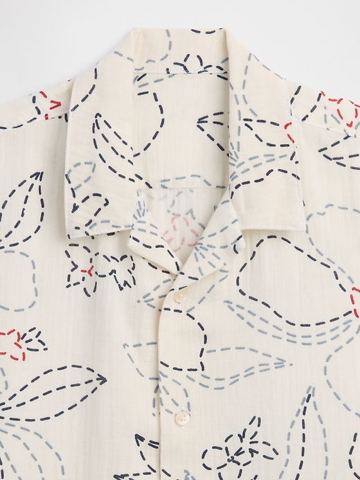 Image number 3 showing, Kids Textured Vacay Shirt