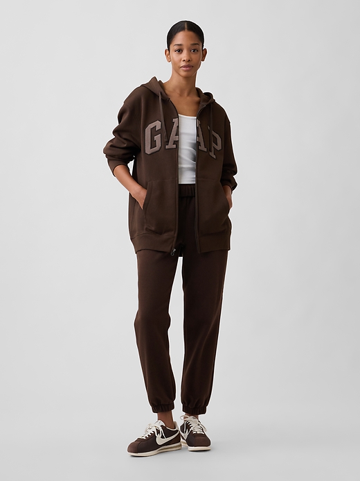 Image number 5 showing, Adult Relaxed Gap Logo Zip Hoodie