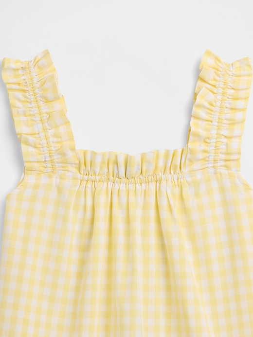 Image number 5 showing, Ruffle Poplin PJ Top