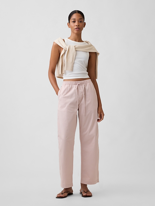 Image number 1 showing, Mid Rise Easy Barrel Khakis