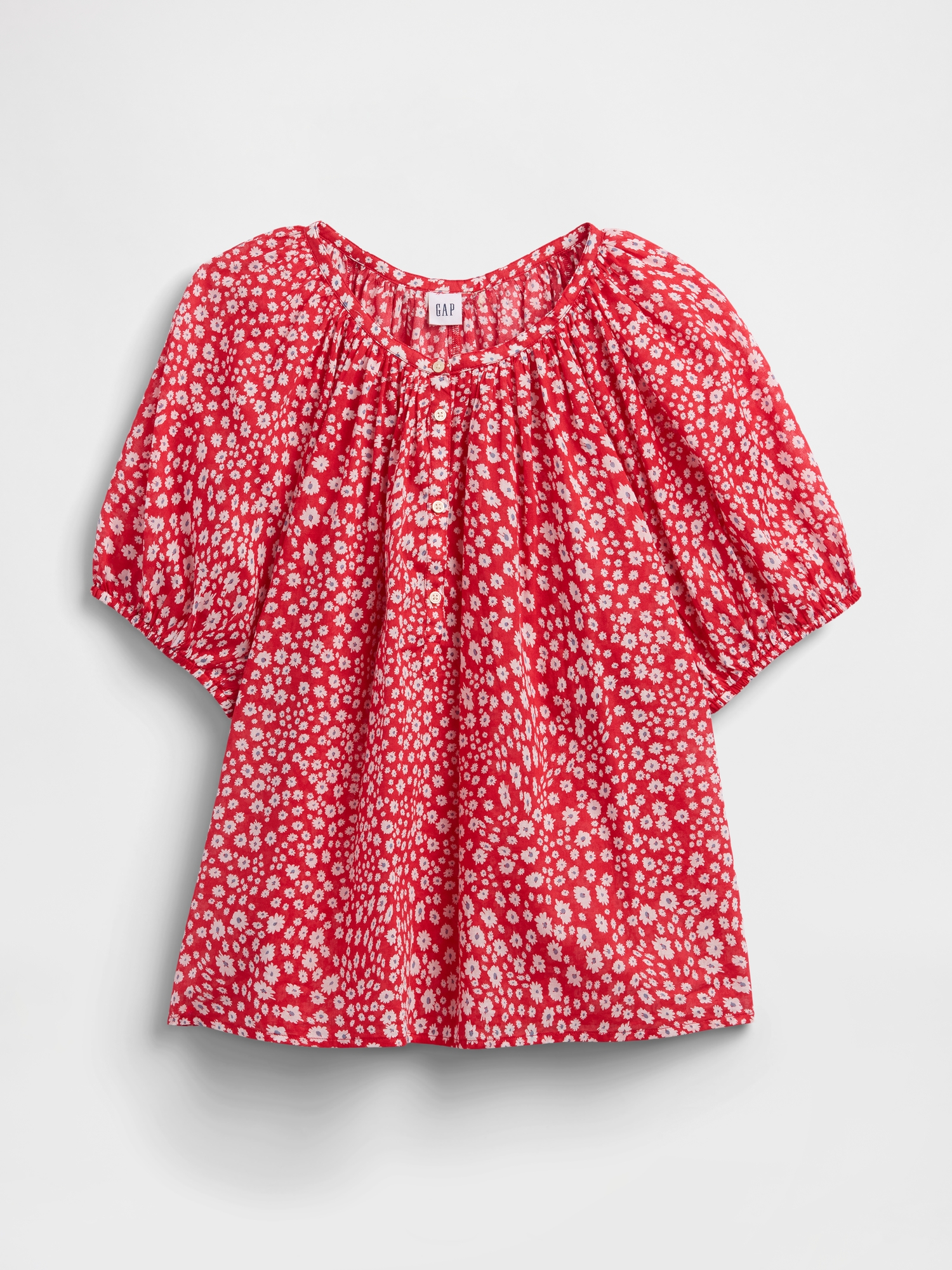 Oversized Puff Sleeve Top | Gap Factory