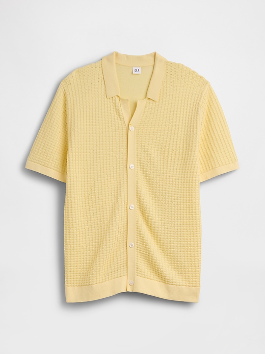 Image number 5 showing, Textured Sweater Vacay Shirt