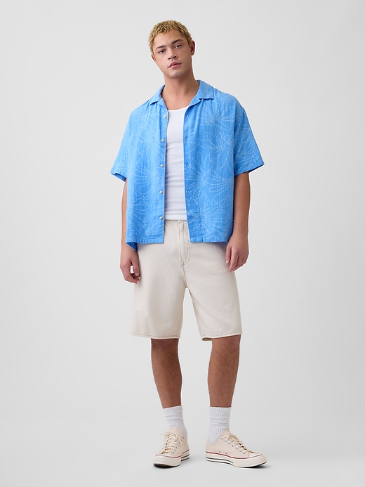 Gauze Vacay Shirt in Boxy Fit | Gap Factory