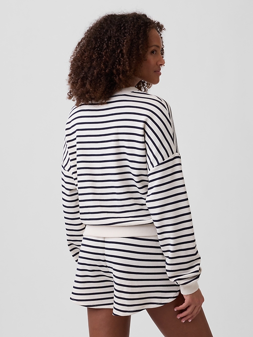 Image number 2 showing, Relaxed Wedge French Terry Sweatshirt