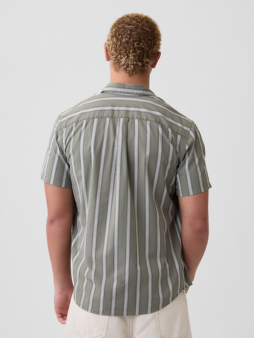 Image number 2 showing, Stretch Poplin Shirt in Standard Fit