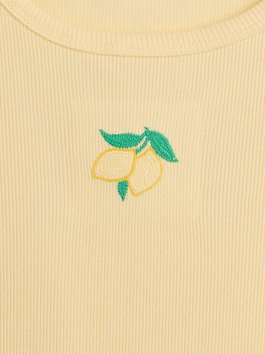 Image number 3 showing, Kids Ribbed Crewneck T-Shirt