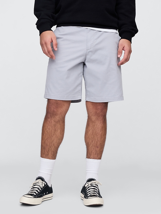 Image number 3 showing, 9" Essential Khaki Shorts