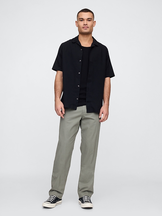 Image number 3 showing, Linen-Blend Vacay Shirt in Standard Fit