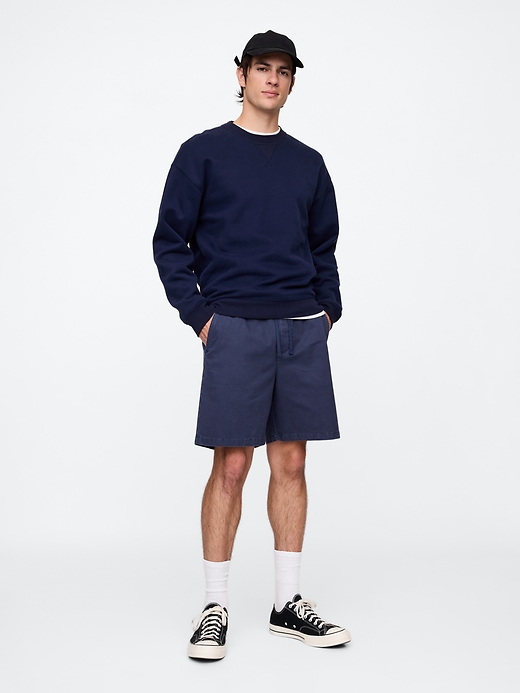Image number 1 showing, 7" Essential Pull-On Khaki Shorts