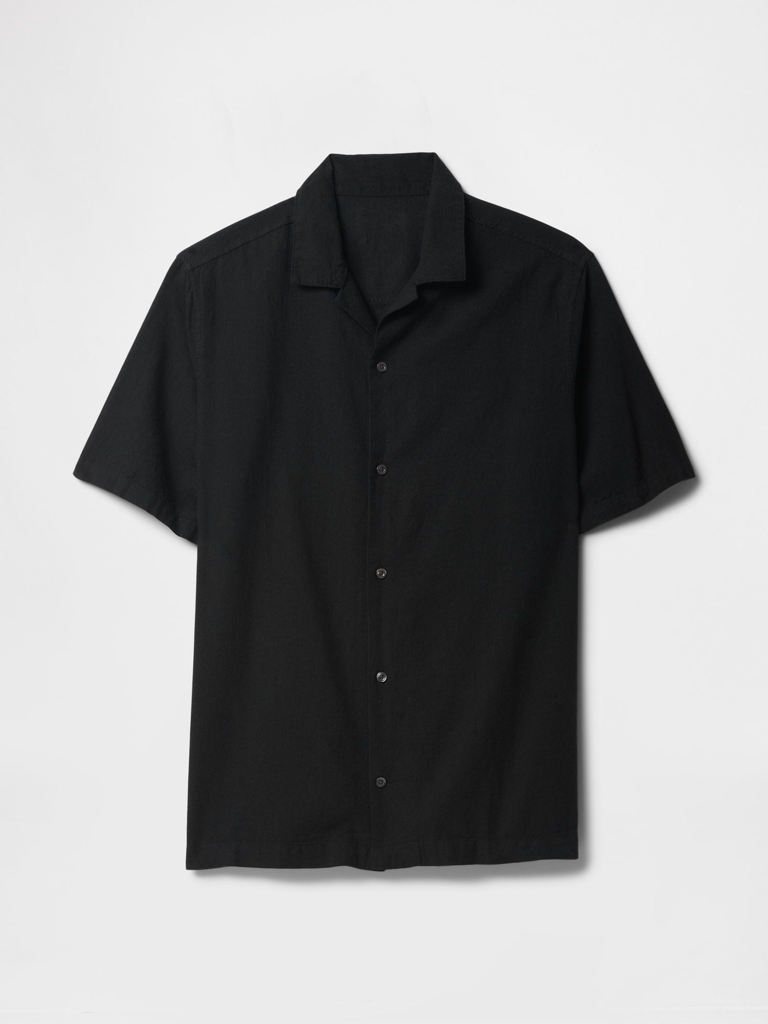 Linen-Blend Vacay Shirt in Standard Fit | Gap Factory