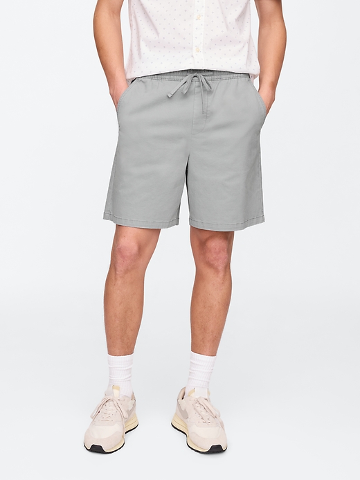 Image number 3 showing, 7" Essential Pull-On Khaki Shorts
