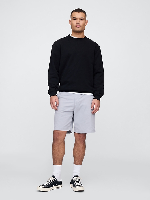 Image number 1 showing, 9" Essential Khaki Shorts