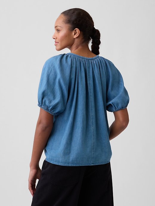 Image number 2 showing, Oversized Puff Sleeve Top
