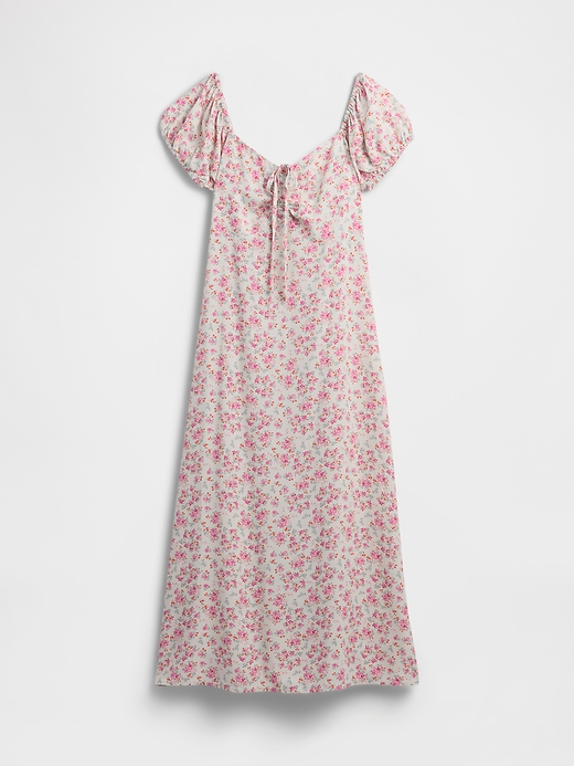 Image number 6 showing, Puff Sleeve Midi Dress