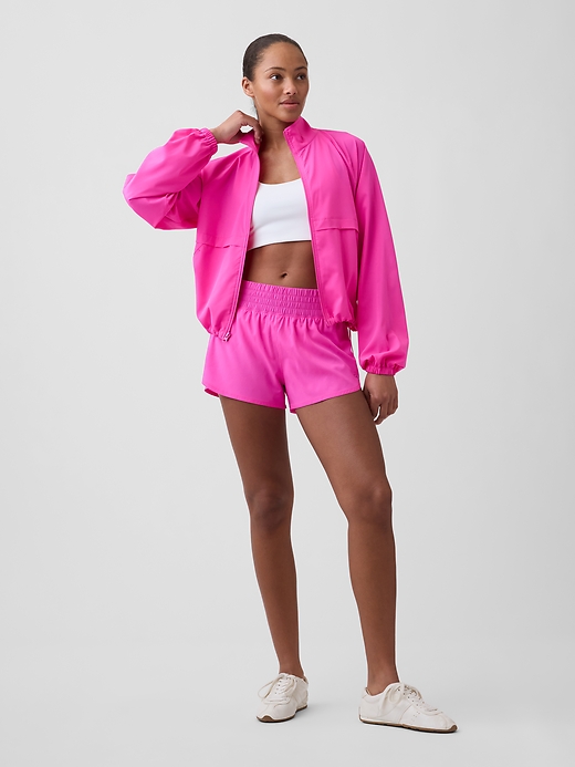 Image number 1 showing, GapFit 3" Mid Rise Runaround Shorts