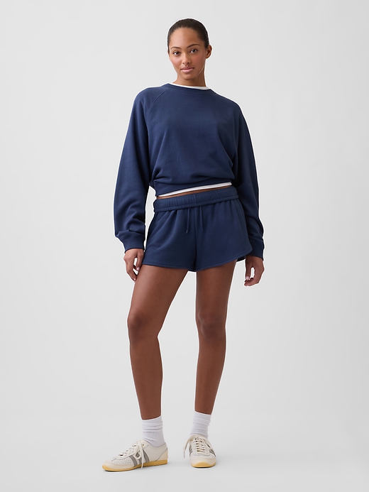 Image number 3 showing, Relaxed French Terry Crewneck Sweatshirt