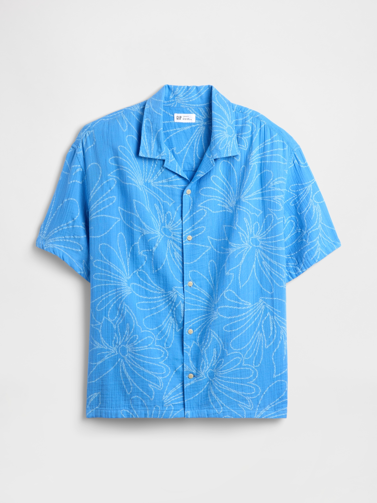 Gauze Vacay Shirt in Boxy Fit | Gap Factory