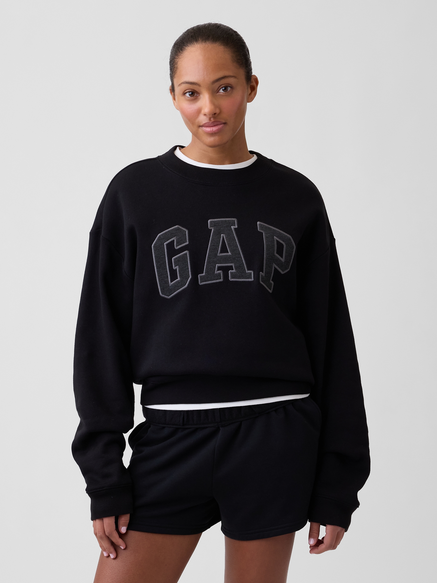 Adult Relaxed Gap Logo Sweatshirt | Gap Factory