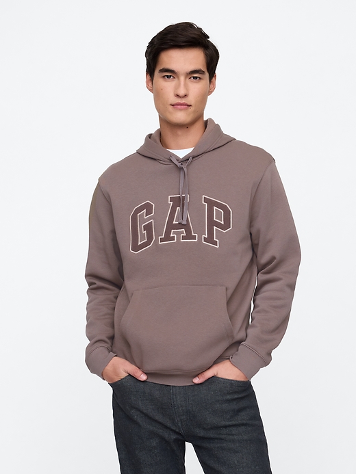 Image number 1 showing, Adult Relaxed Gap Logo Hoodie