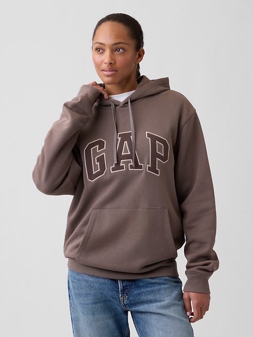 Image number 4 showing, Adult Relaxed Gap Logo Hoodie