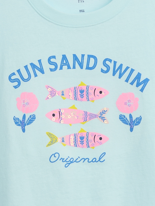 Image number 3 showing, Kids Relaxed Graphic T-Shirt