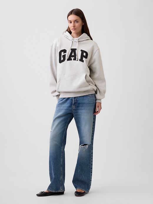 Image number 5 showing, Adult Relaxed Gap Logo Hoodie