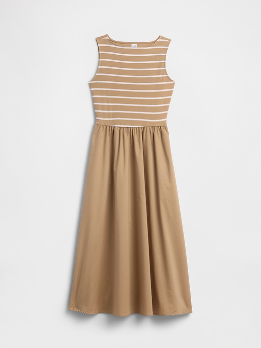 Image number 6 showing, Sleeveless Boatneck Midi Dress