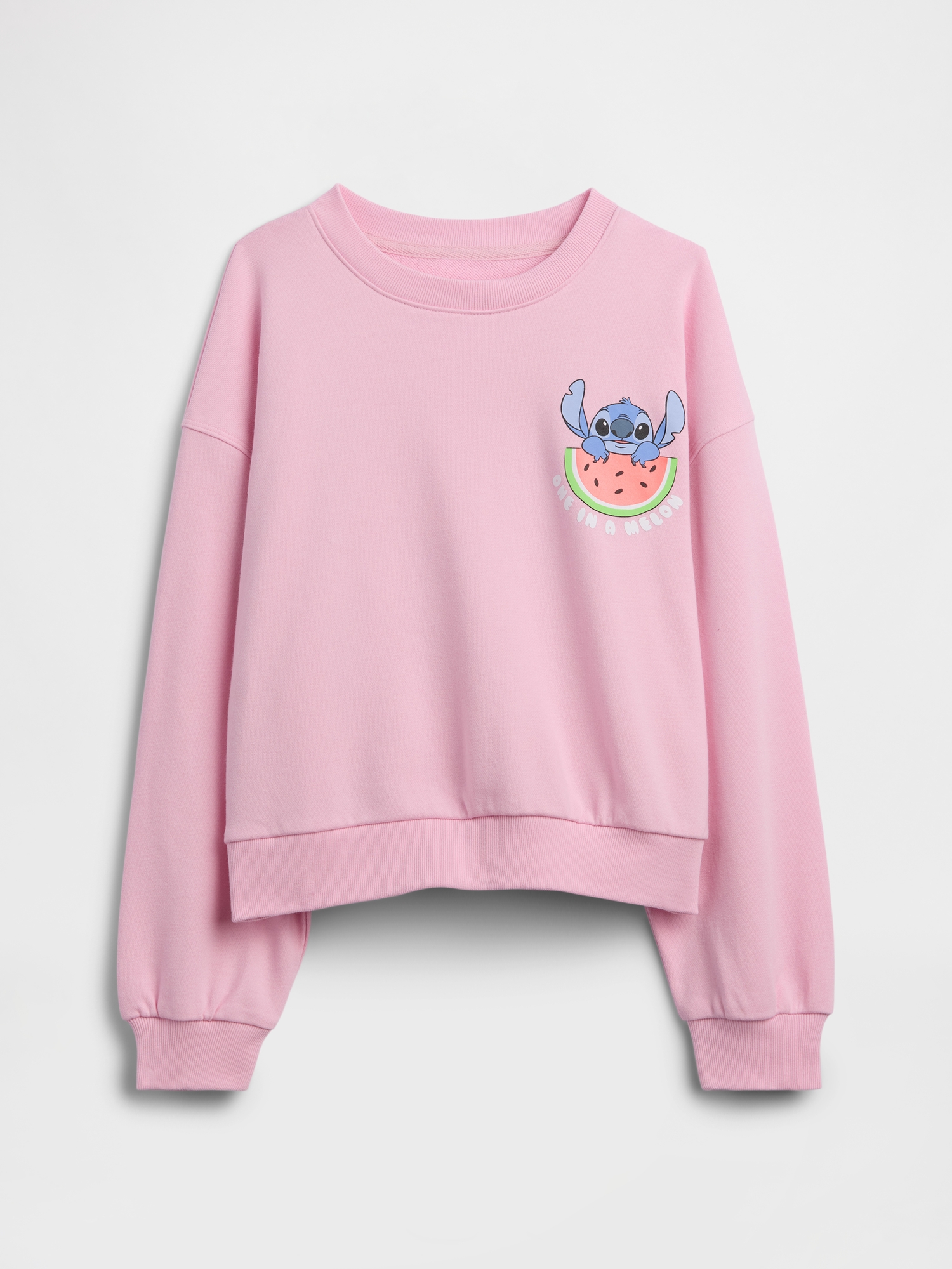 GapKids × Disney Oversized Wedge Crewneck Sweatshirt | Gap Factory