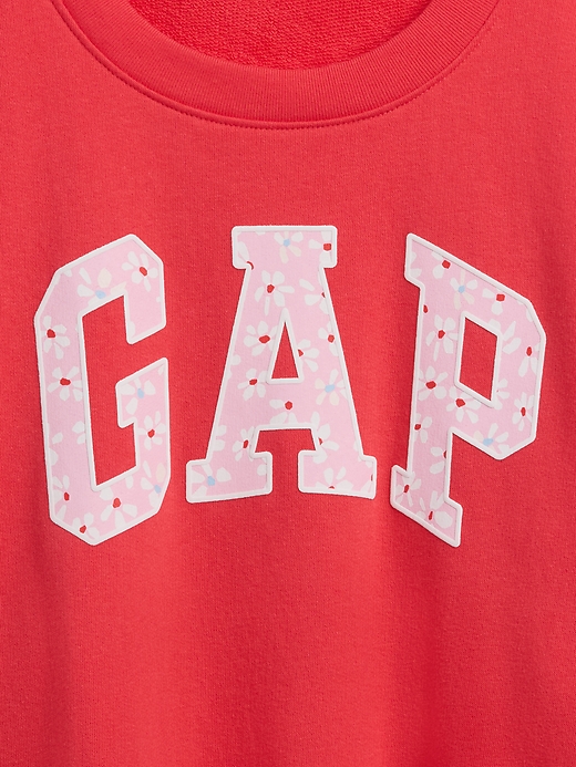 Image number 3 showing, Kids Oversized Wedge French Terry Sweatshirt