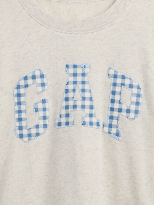 Image number 3 showing, Kids Oversized Wedge French Terry Sweatshirt