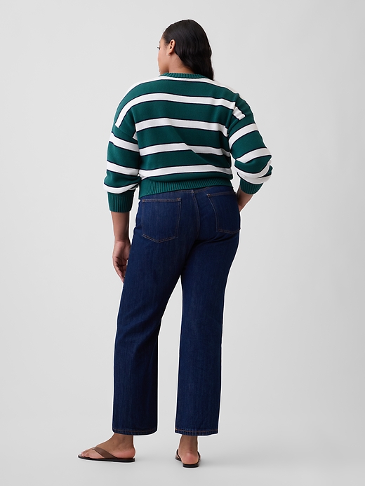 Image number 6 showing, Low Slung SuperSoft Relaxed Straight Crop Jeans