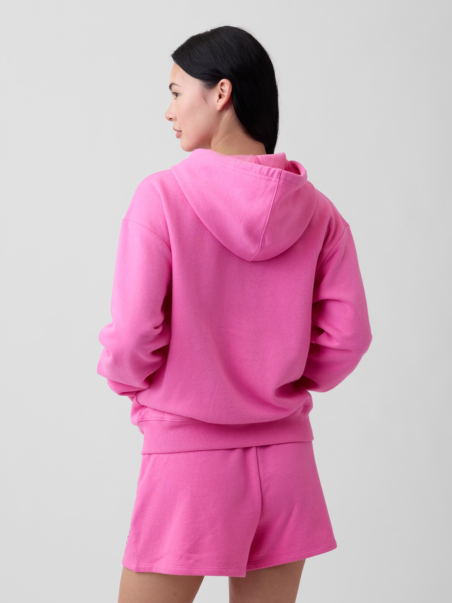 Relaxed Gap Logo Zip Hoodie | Gap Factory