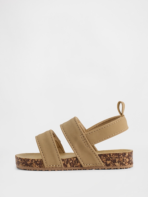 Image number 4 showing, Baby Cork Strap Sandals