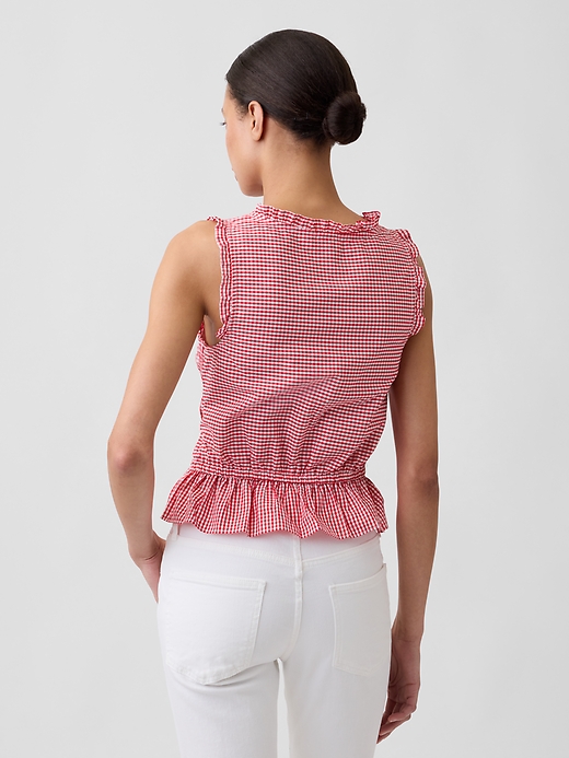 【専用】Overdue flair special smocked top Smocked Sleeveless Top | Gap Factory