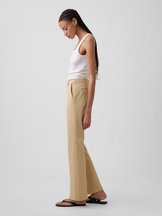 Image number 3 showing, Baby Boot Pants in Bi-Stretch