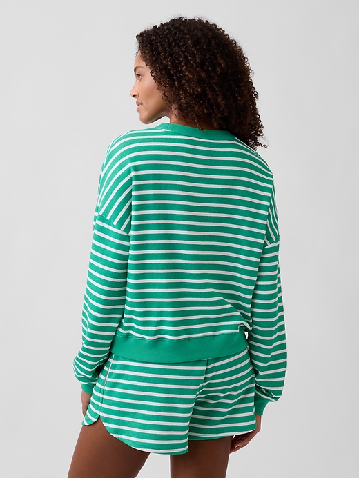Image number 2 showing, Relaxed Wedge French Terry Sweatshirt
