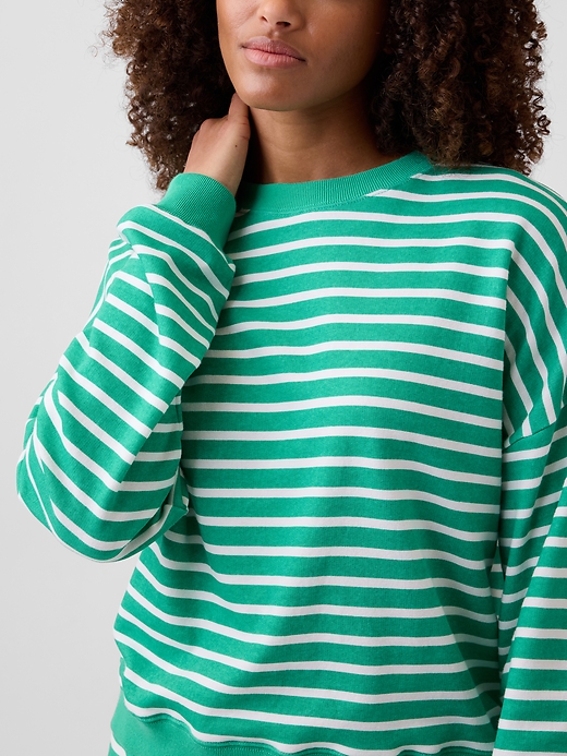 Image number 4 showing, Relaxed Wedge French Terry Sweatshirt