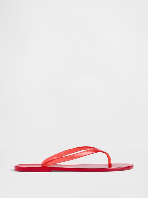 L'image numéro 1 présente Sandales de plage gélifiées  à logo Gap