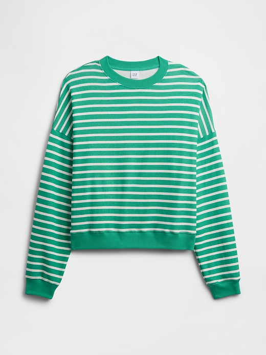 Image number 5 showing, Relaxed Wedge French Terry Sweatshirt
