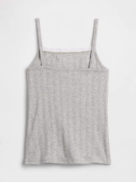 Image number 2 showing, Kids Pointelle Cami